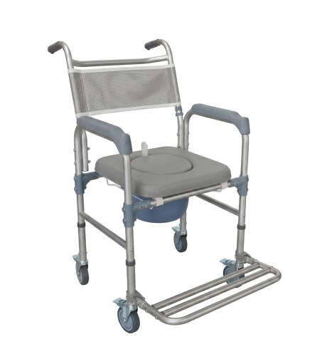 Commode chair CA614L mobile (on wheels)